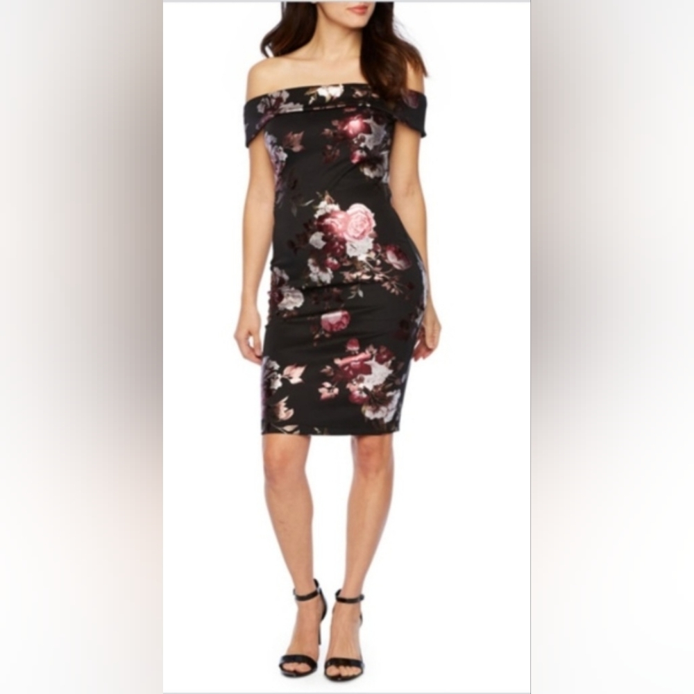 Premier Amour Off Shoulder Dress
